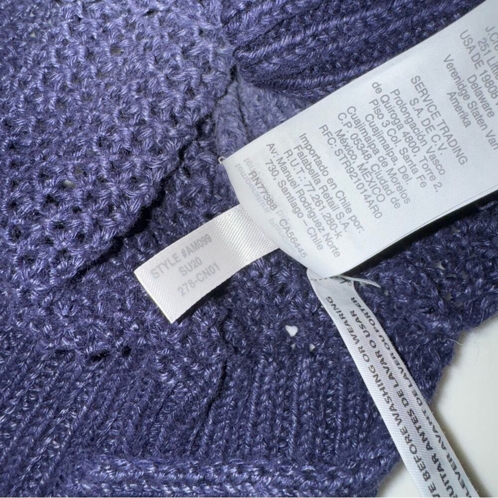 J.Crew Dip-dyed ombré beach sweater-AM099-linen-MONACO BLUE RAW INDIGO X… - Picture 9 of 9